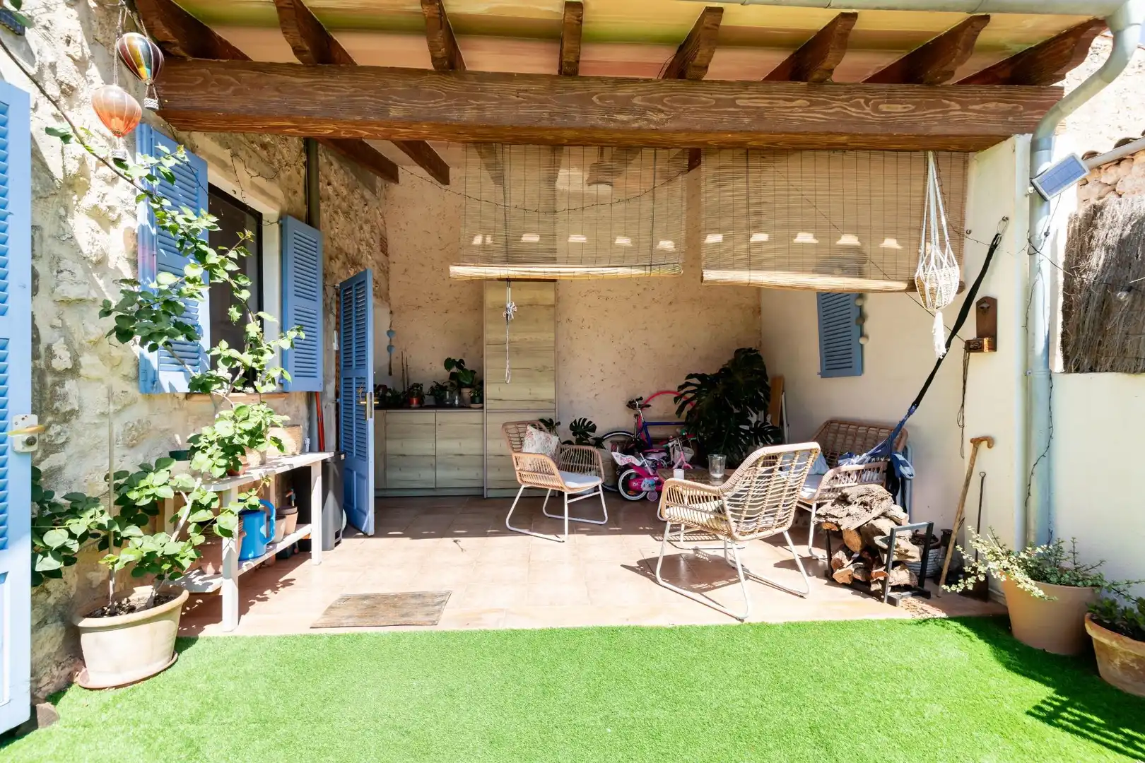 Terraza de Casa adosada en venta en Ariany con Aire acondicionado, Jardín privado y Terraza