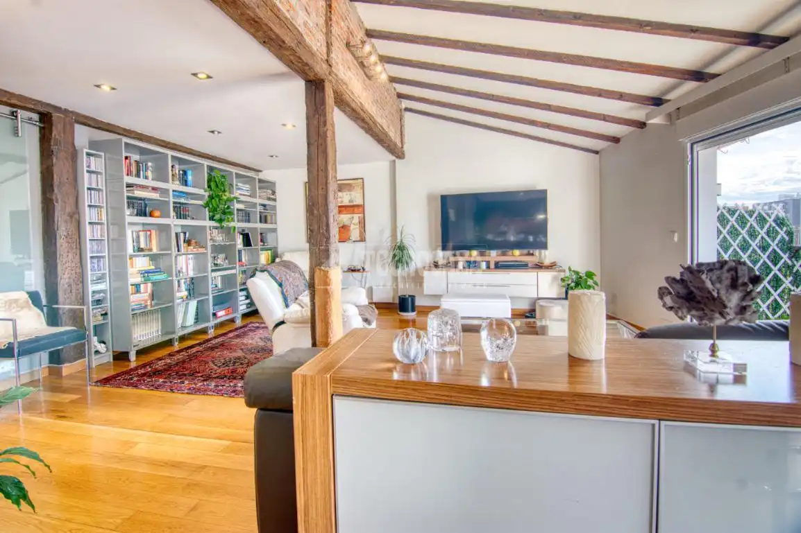 Sala de estar de Piso en venta en Santander con Terraza y Trastero