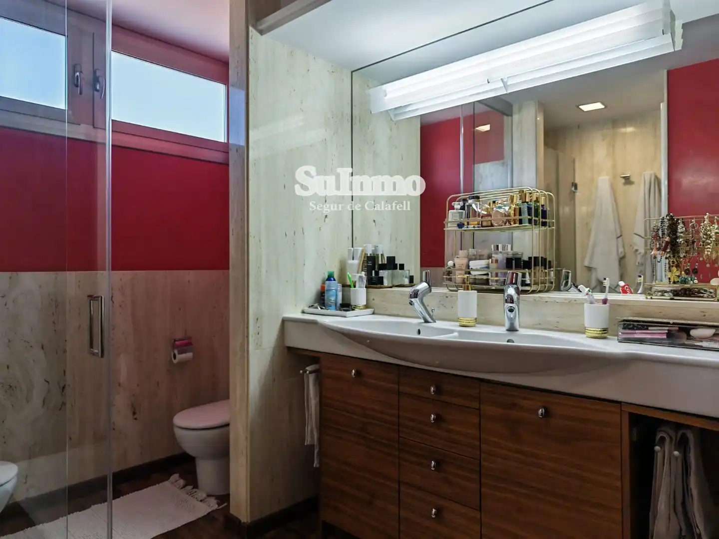Baño de Casa o chalet en venta en Calafell con Aire acondicionado, Calefacción y Jardín privado