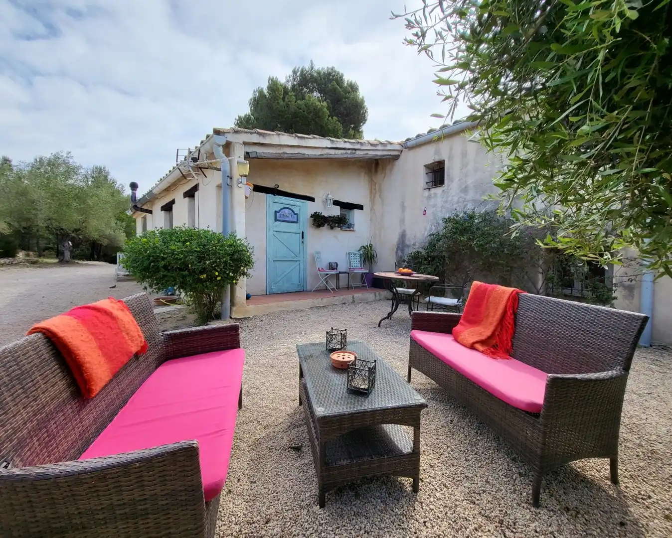 Terrasse von Country house zum Verkauf in L'Ametlla de Mar  mit Privatgarten, Terrasse und Abstellraum