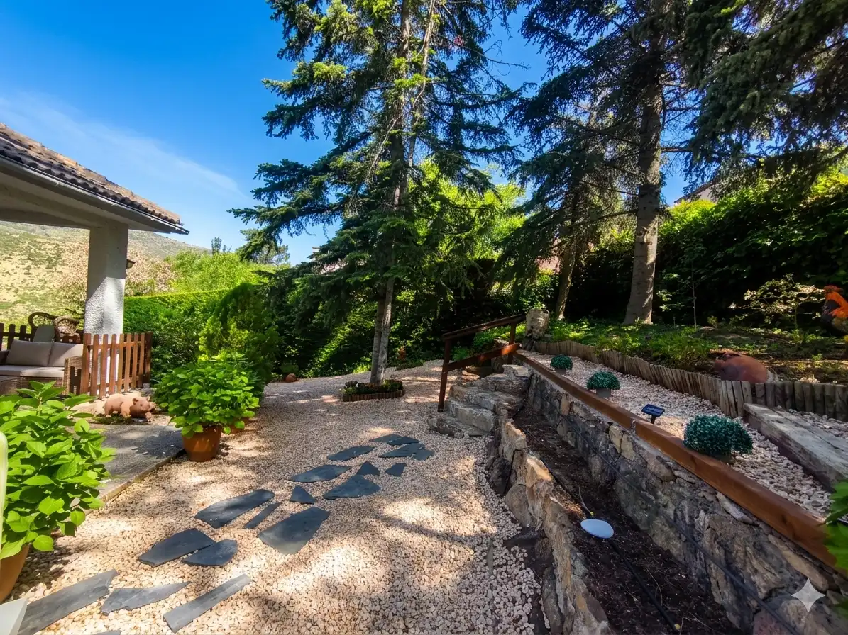 Garten von Haus oder Chalet zum Verkauf in Robledo de Chavela mit Heizung, Privatgarten und Terrasse