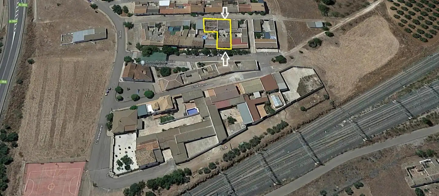 Vista exterior de Casa o chalet en venta en Antequera con Aire acondicionado, Jardín privado y Parquet