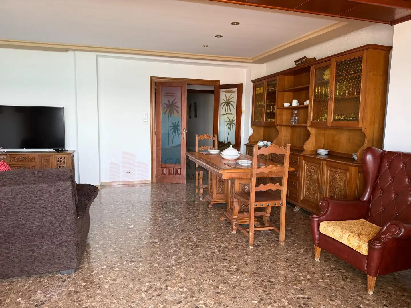 Dining room of Flat for rent in Vinaròs  with Heating, Terrace and Furnished