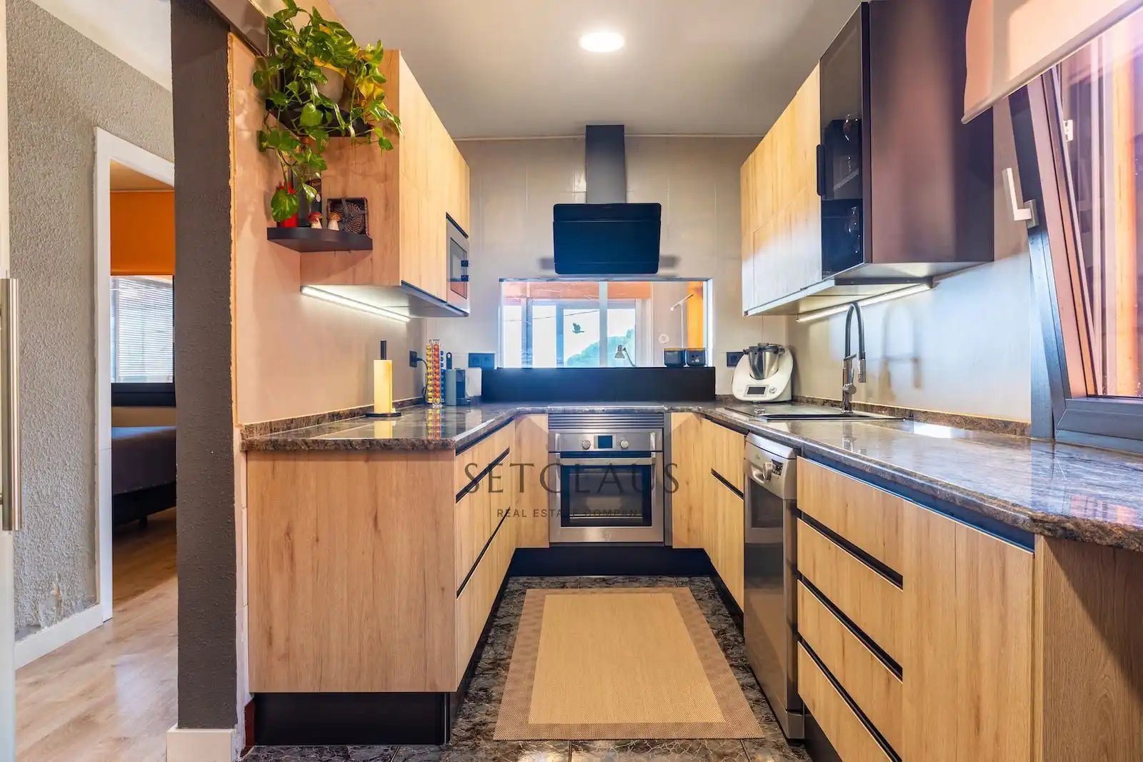 Cocina de Casa o chalet en venta en Teià con Aire acondicionado, Calefacción y Jardín privado