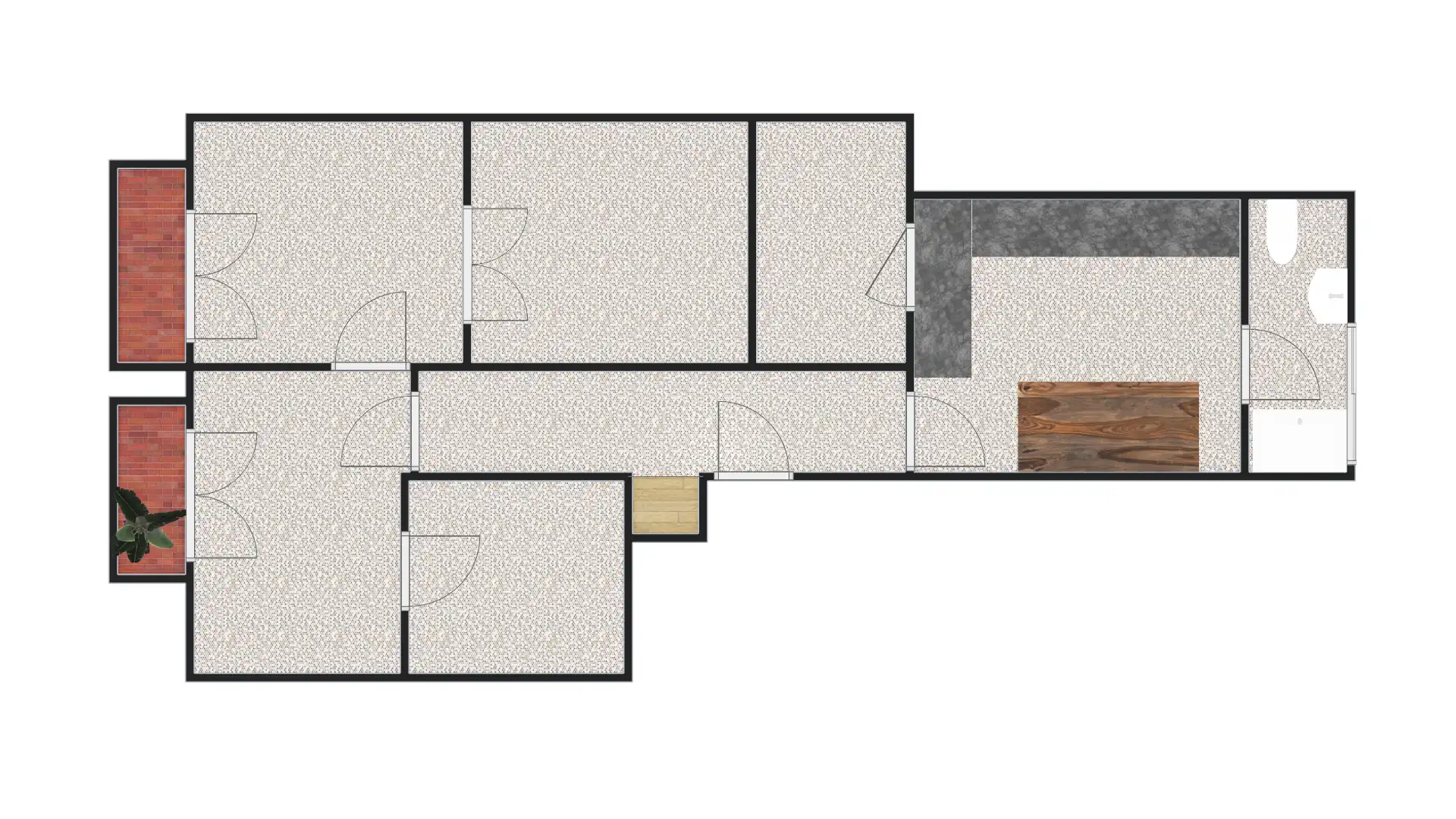 Wohnung zum Verkauf in Casco Histórico, imagen 2