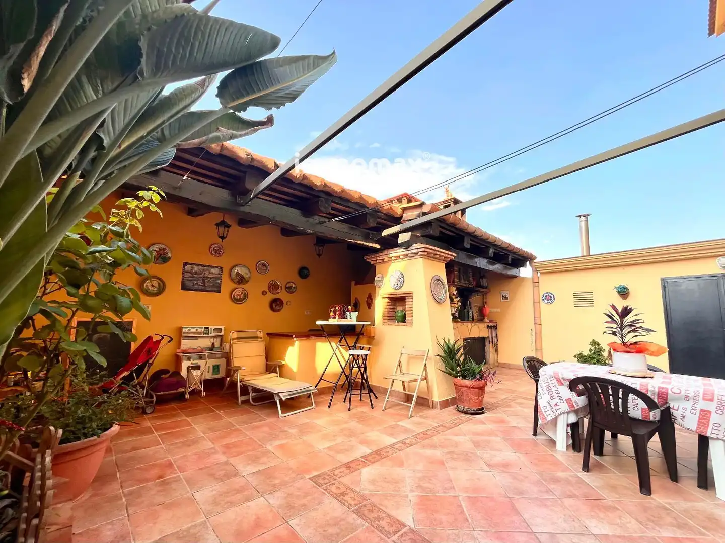 Terrassa de Casa adosada en venda en Vilanova i la Geltrú amb Aire condicionat, Calefacció i Terrassa