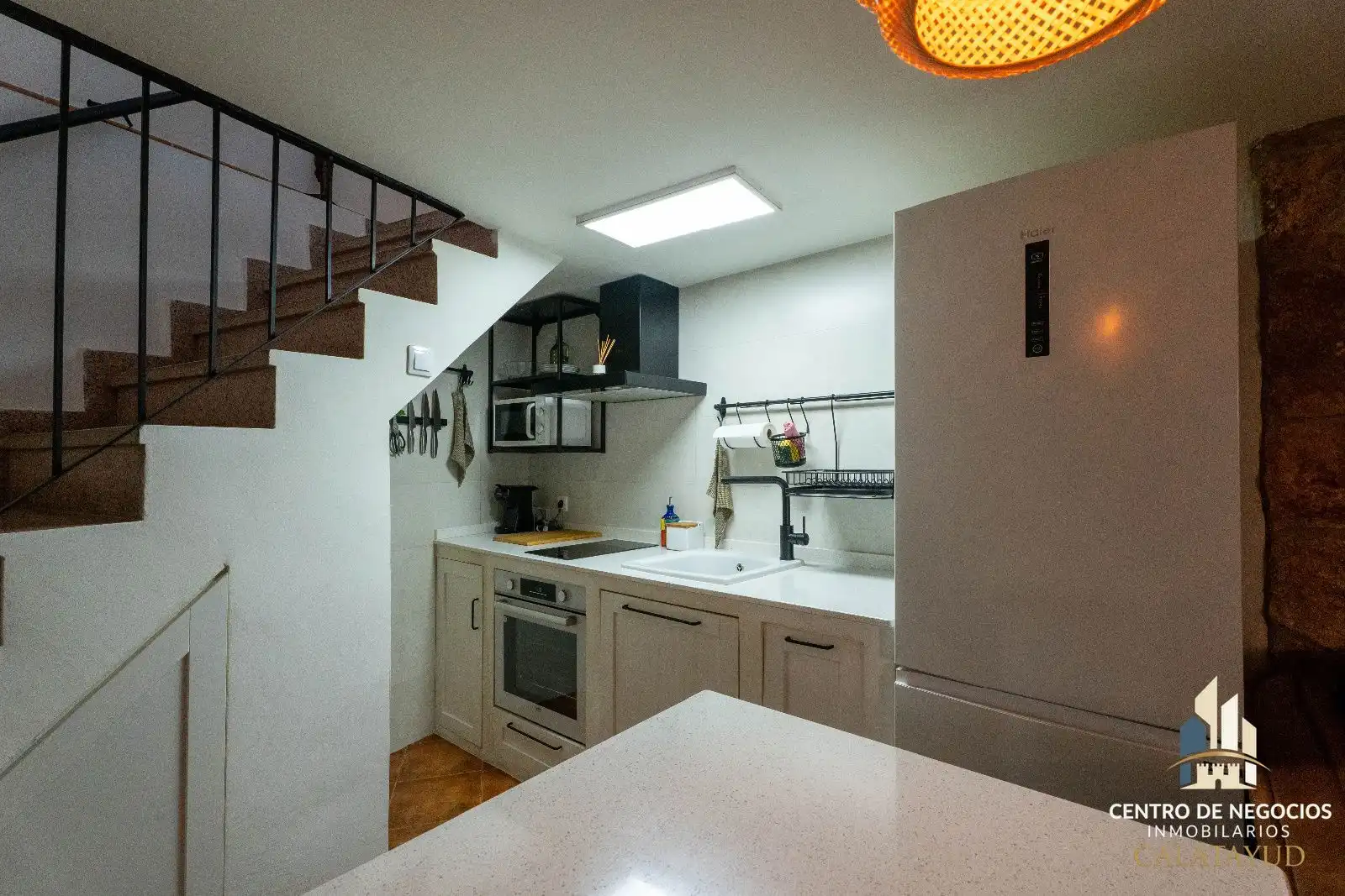 Cocina de Casa o chalet en venta en Maluenda con Calefacción, Terraza y Amueblado