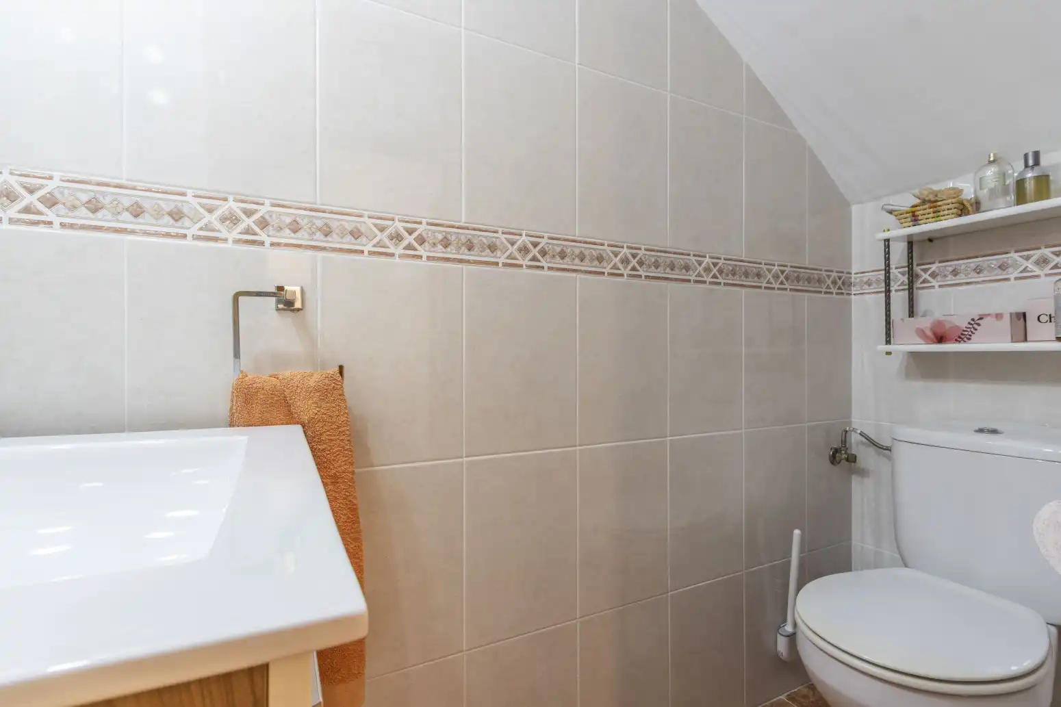 Baño de Casa o chalet de alquiler en Vinalesa con Aire acondicionado, Terraza y Amueblado