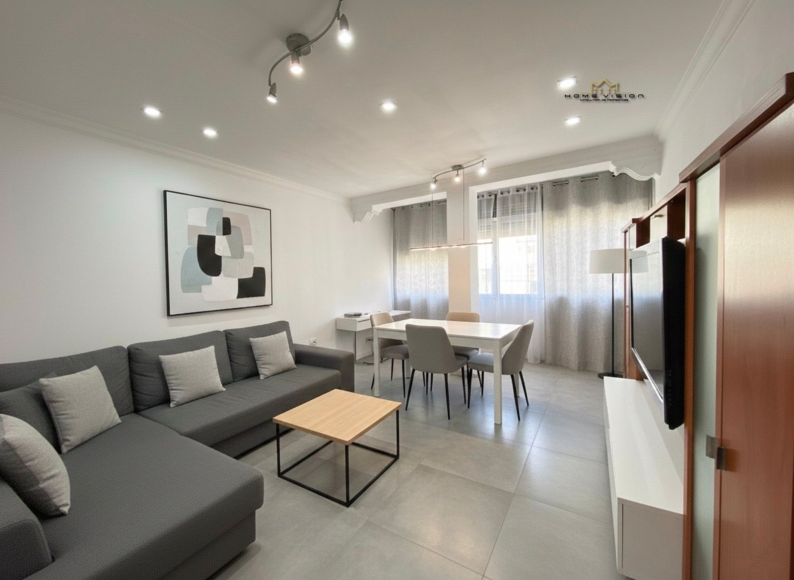 Sala d'estar de Pis en venda en Jerez de la Frontera amb Aire condicionat, Forn i Rentadora