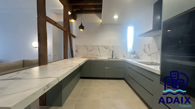 Kitchen of Flat for rent in Toledo  with Air Conditioner, Heating and Furnished
