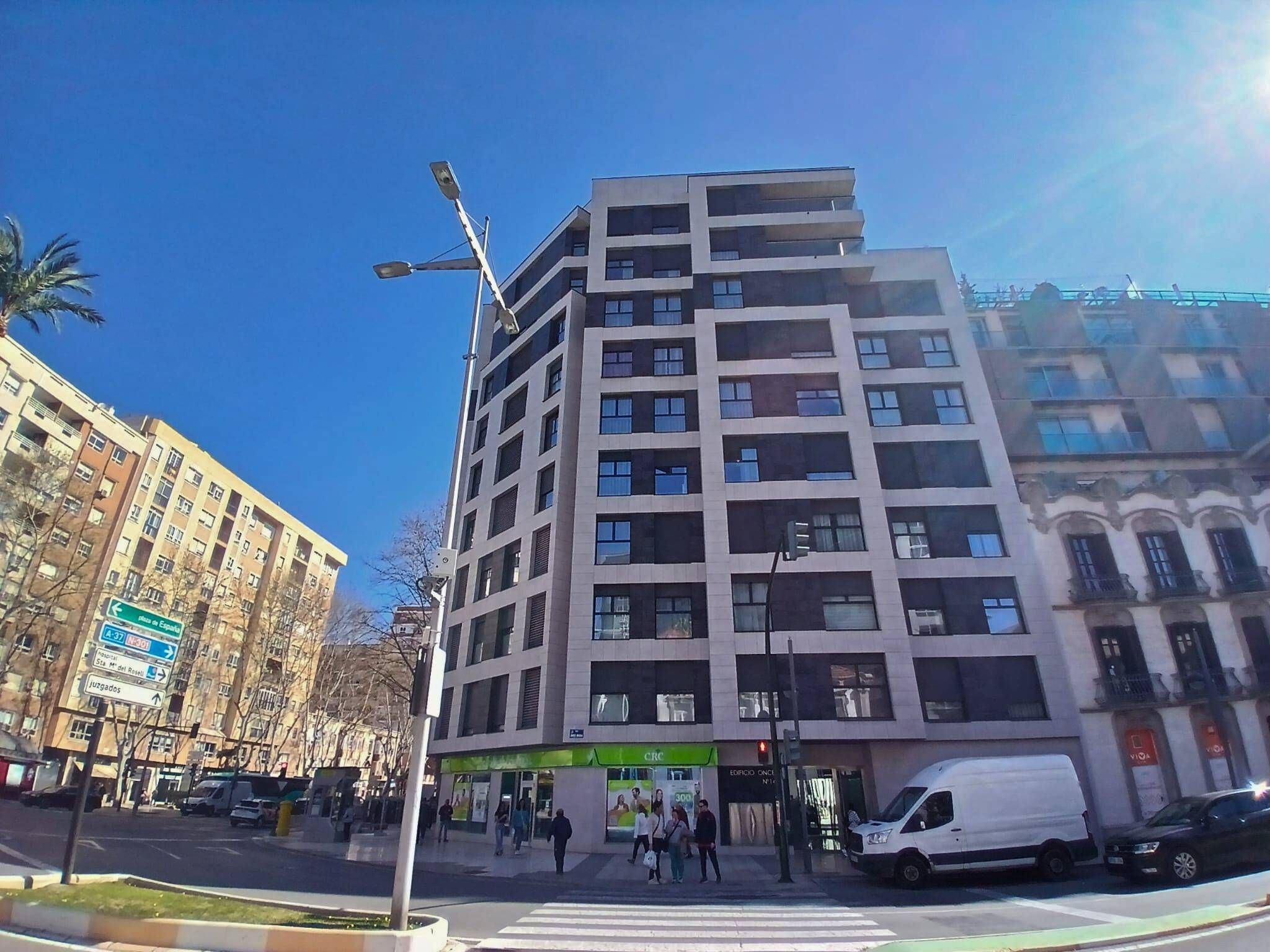 Vista exterior de Piso de alquiler en Cartagena con Balcón