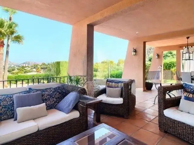 Terraza de Casa o chalet en venta en Moraira con Aire acondicionado, Calefacción y Jardín privado