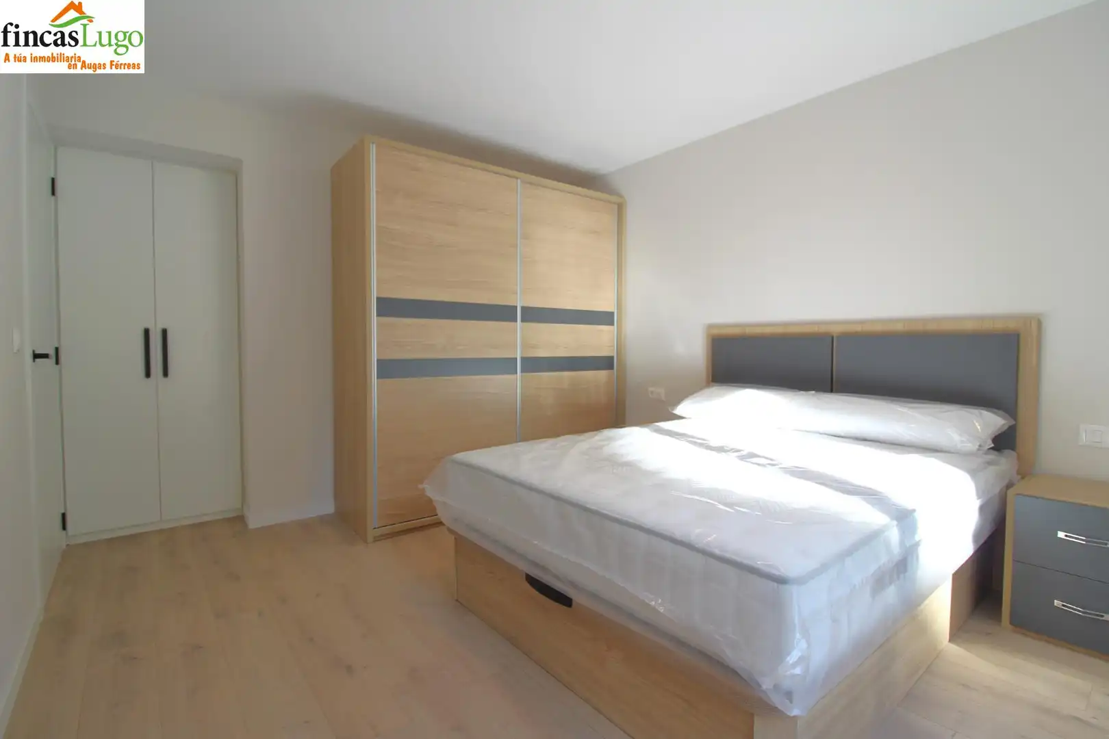 Bedroom of Apartments for rent in Lugo  with Heating and Furnished