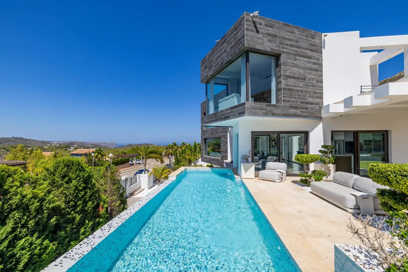 Exterior view of Houses for sale in Jávea / Xàbia  with Air Conditioner, Heating and Private garden