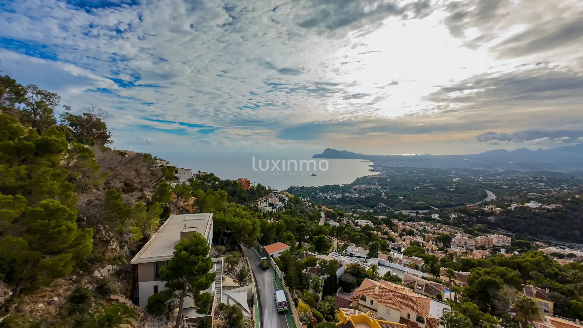 Vista exterior de Casa o chalet en venta en Altea con Aire acondicionado, Calefacción y Jardín privado