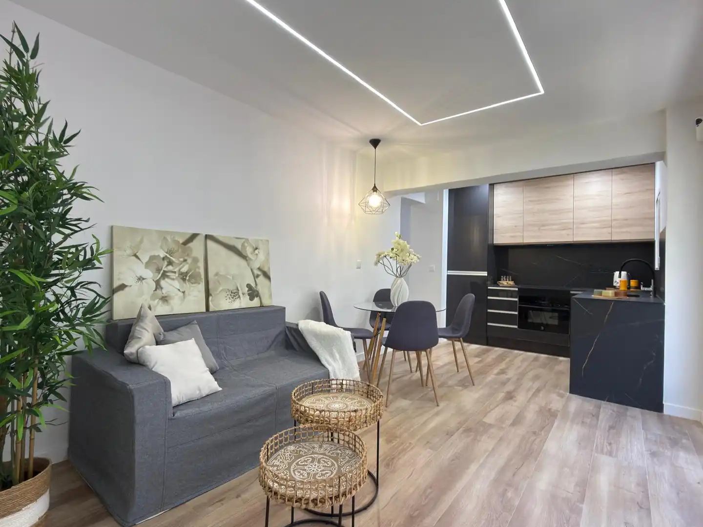 Wohnzimmer von Wohnung zum Verkauf in Madrid mit Klimaanlage, Heizung und Alarm