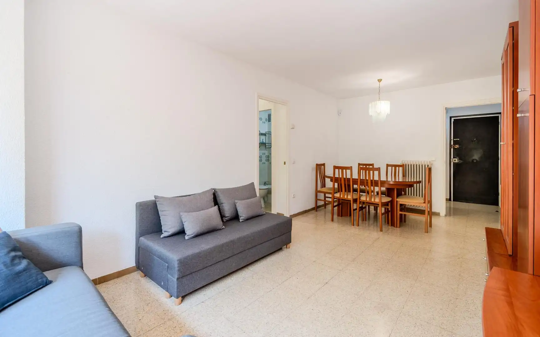 Living room of Flat for rent in Girona