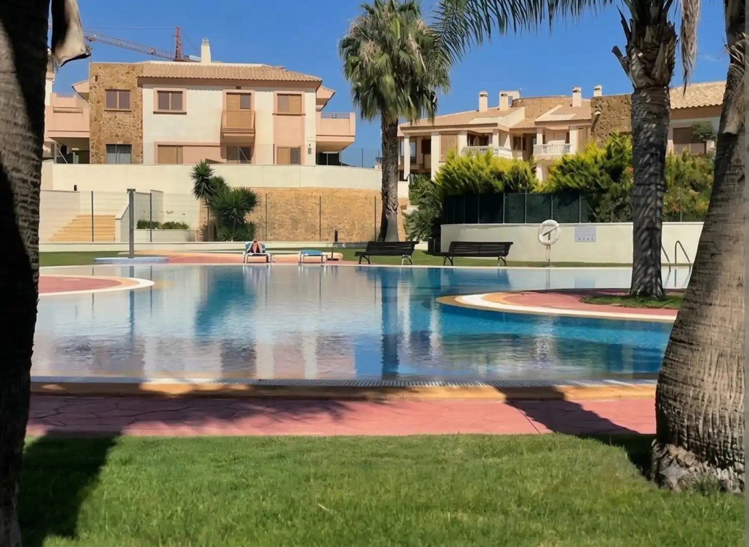 Piscina de Pis en venda en Finestrat amb Calefacció, Jardí privat i Terrassa