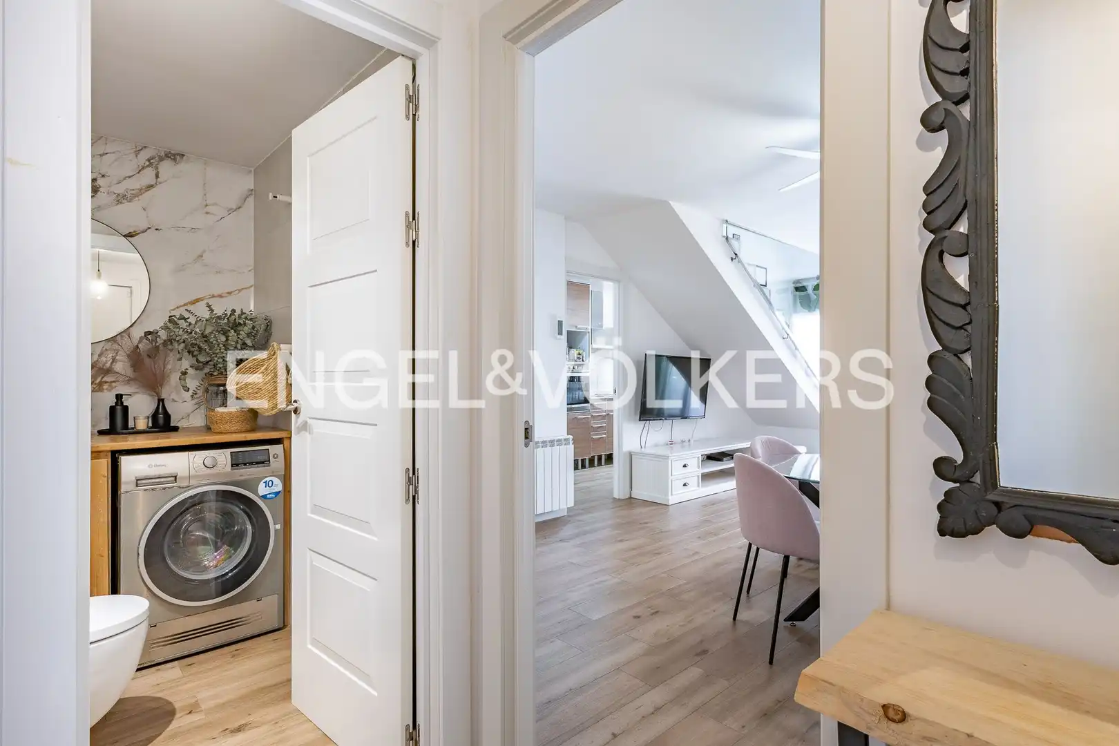 Cocina de Dúplex en venta en Rubí con Calefacción, Parquet y Terraza