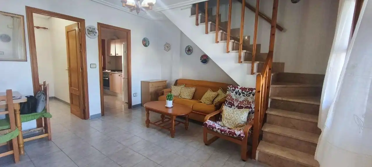Sala de estar de Casa o chalet en venta en Los Alcázares con Terraza, Amueblado y Balcón