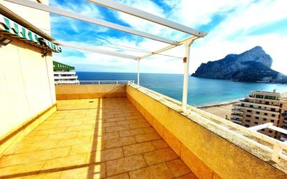 Terrace of Attic for sale in Calpe / Calp  with Private garden, Terrace and Swimming Pool