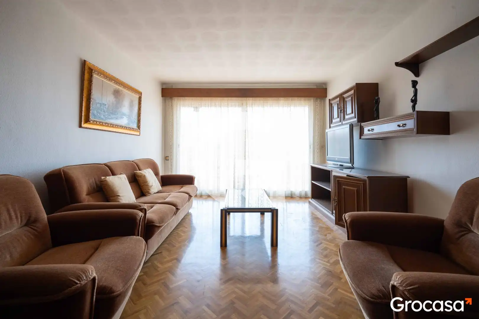 Living room of Flat for sale in Mataró  with Oven and Balcony