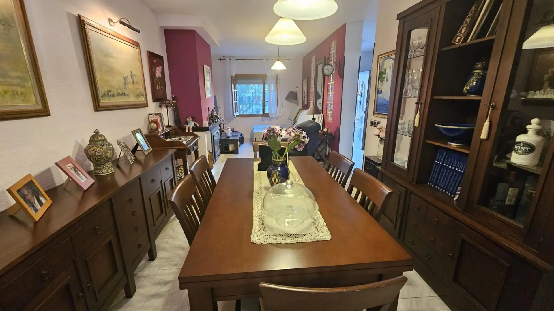 Menjador de Casa adosada en venda en Algeciras