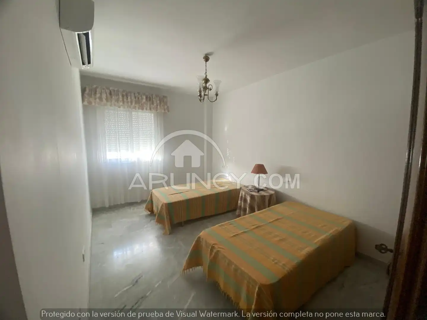 Bedroom of Flat for rent in Alcalá de Guadaira  with Air Conditioner, Heating and Furnished