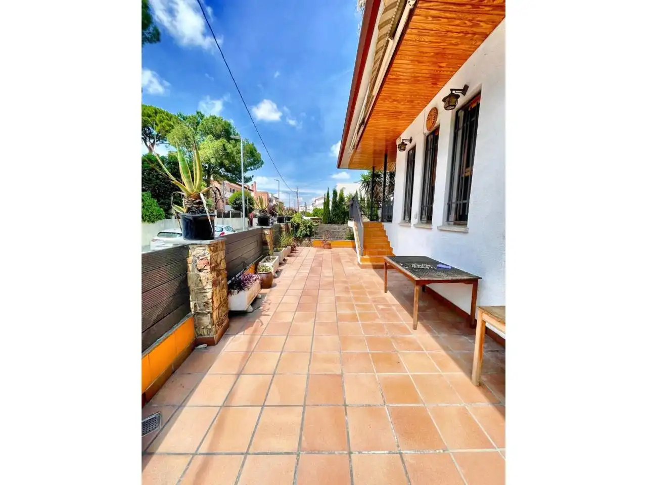 Terraza de Casa o chalet en venta en Cerdanyola del Vallès con Calefacción, Jardín privado y Terraza