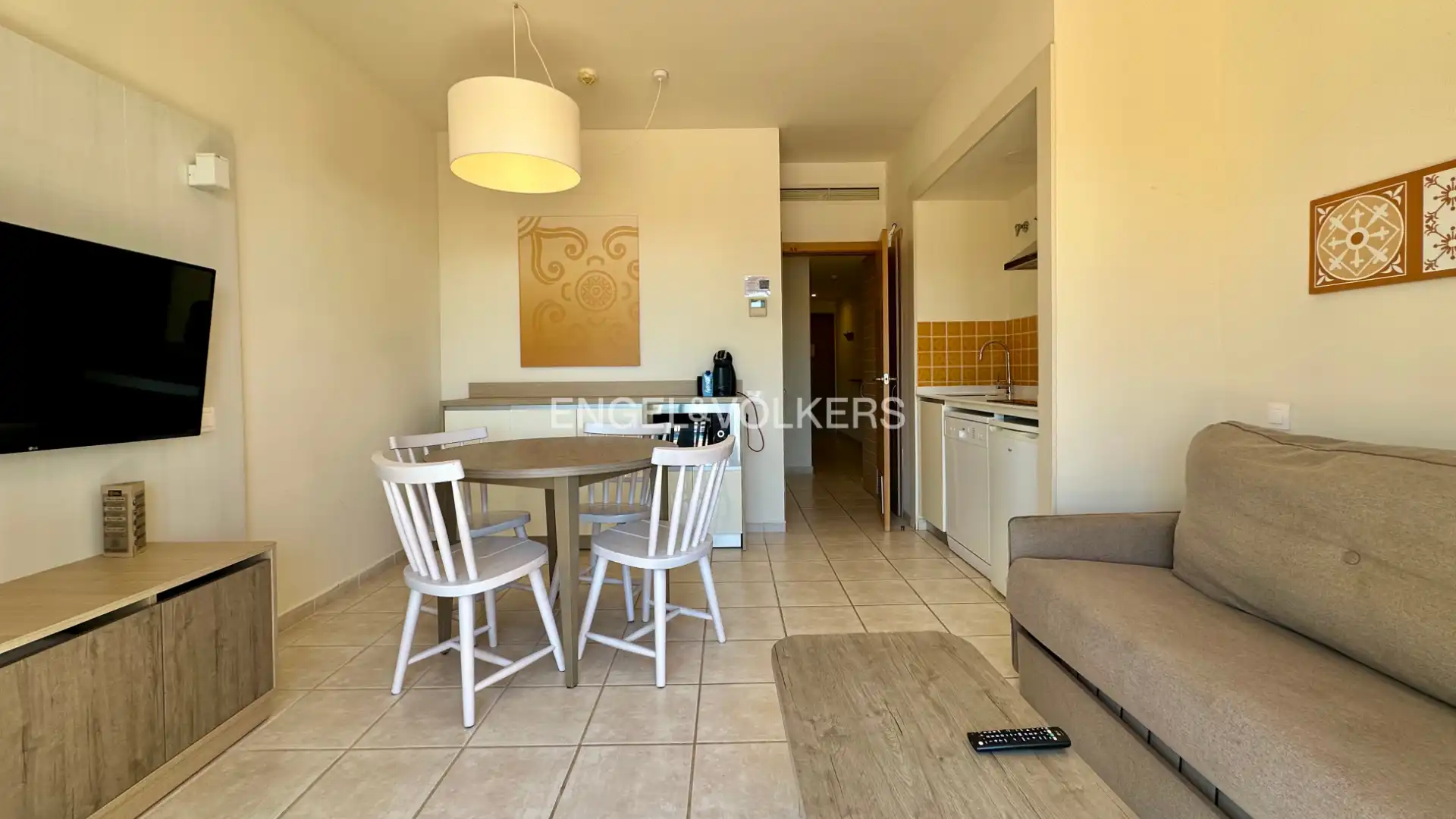 Außenansicht von Wohnung zum Verkauf in Mont-roig del Camp mit Klimaanlage, Heizung und Terrasse