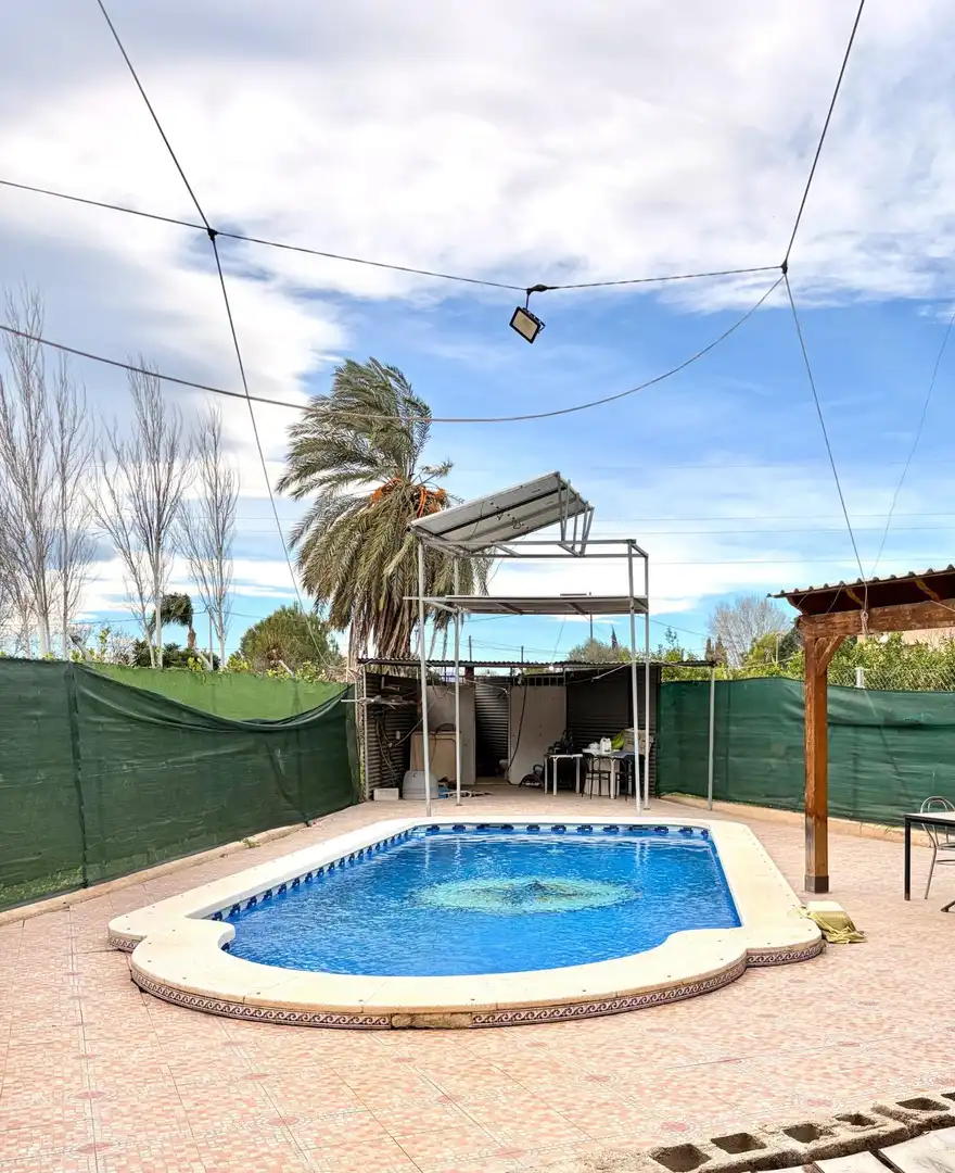 Piscina de Casa o chalet en venta en Murcia con Aire acondicionado, Jardín privado y Terraza