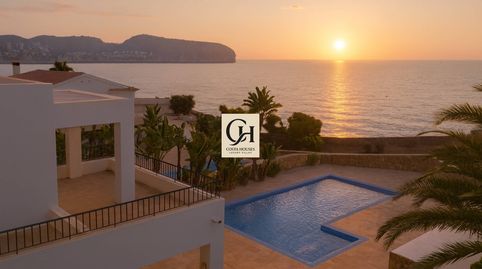VILLA ANDRAGO  LUJO Y EXCLUSIVIDAD EN PRIMERA LINEA DE MAR EN MORAIRA  COSTA BLANCA