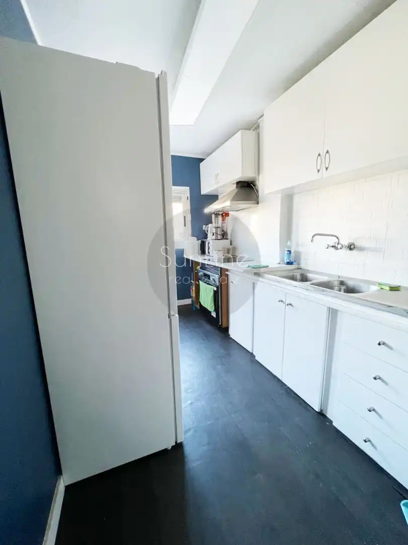 Küche von Wohnung zum Verkauf in Valencia mit Klimaanlage, Möbliert und Balkon