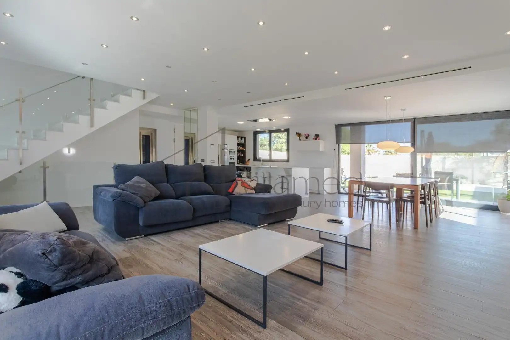 Sala de estar de Casa o chalet en venta en L'Eliana con Aire acondicionado, Calefacción y Jardín privado
