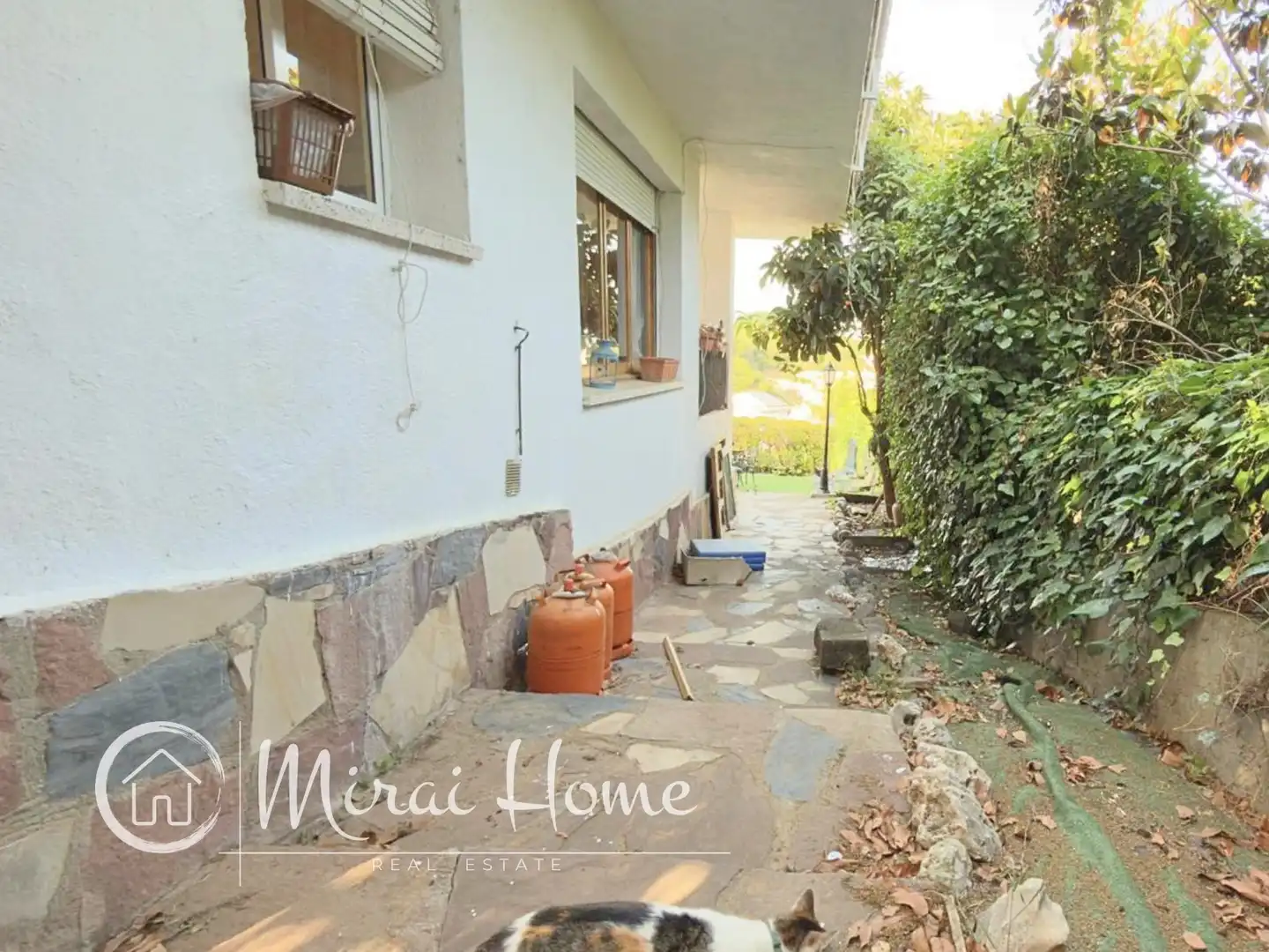 Terrassa de Casa o xalet en venda en Santa Eulàlia de Ronçana amb Calefacció, Jardí privat i Parquet