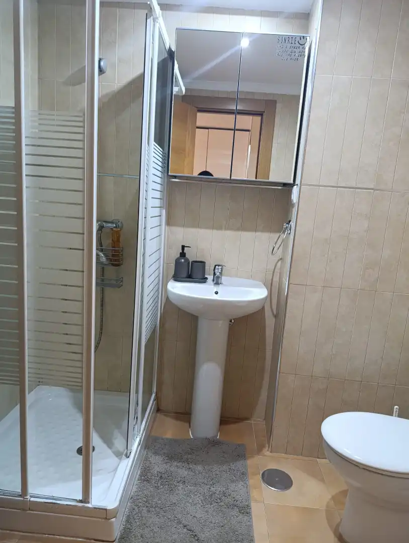 Baño de Apartamento de alquiler en Málaga con Aire acondicionado y Amueblado