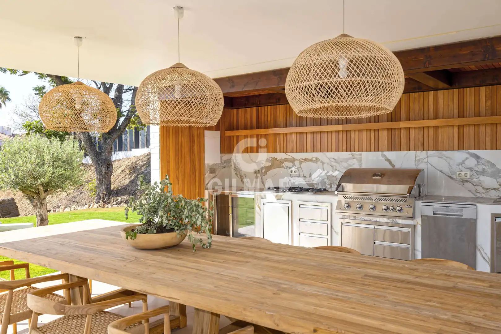 Garden of Houses for sale in Benalmádena  with Heating, Private garden and Swimming Pool