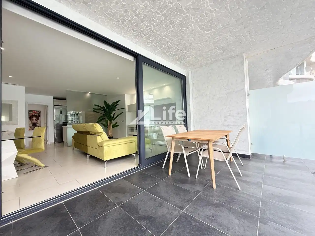 Terraza de Apartamento de alquiler en Arona con Aire acondicionado, Terraza y Piscina