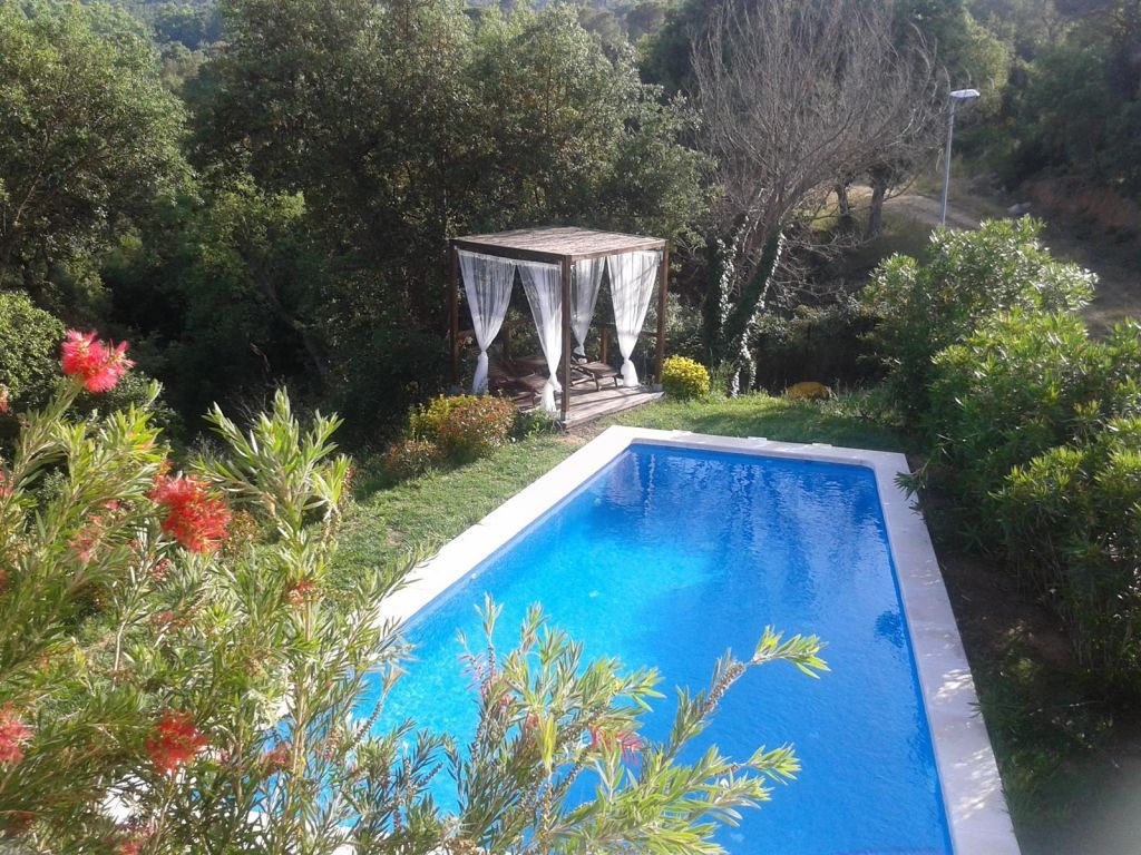 Piscina de Casa o xalet de lloguer en Calonge amb Aire condicionat, Jardí privat i Terrassa