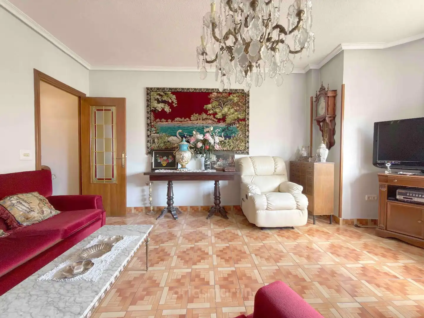Sala de estar de Piso en venta en Salamanca con Calefacción, Terraza y Trastero