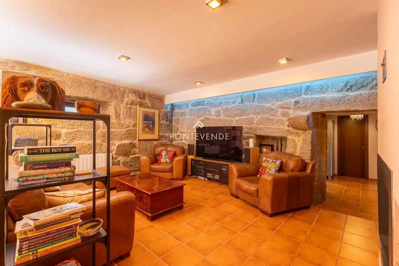 Sala de estar de Casa o chalet en venta en Cotobade con Calefacción, Jardín privado y Terraza