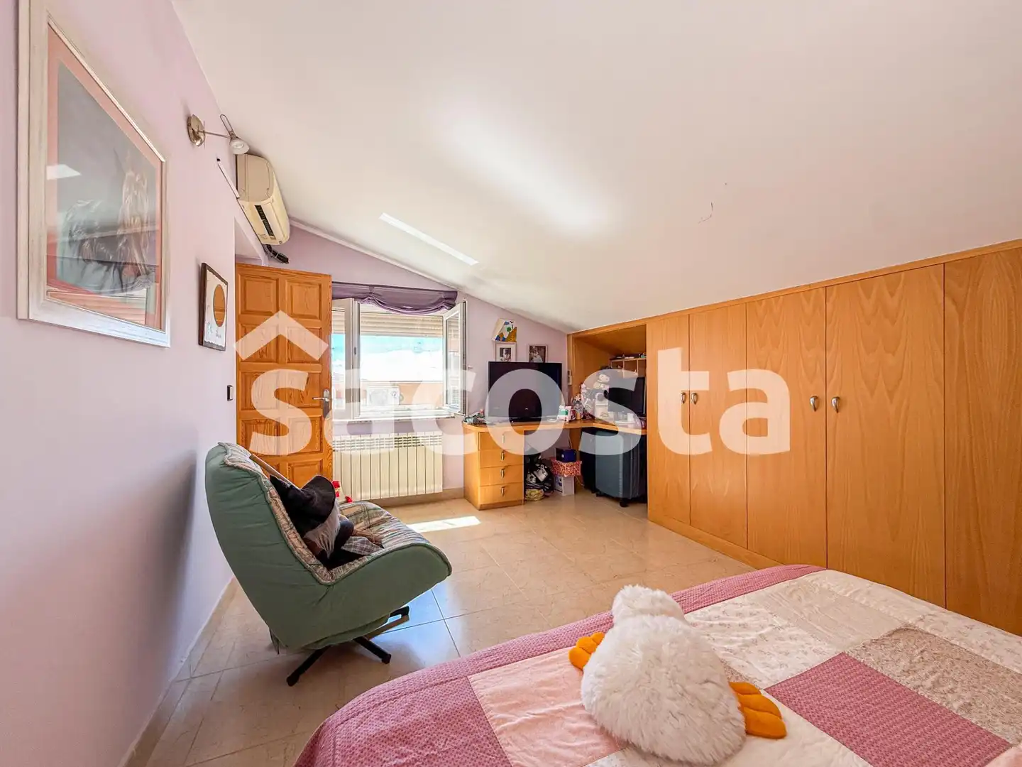 Dormitori de Casa o xalet en venda en Blanes amb Aire condicionat, Jardí privat i Terrassa