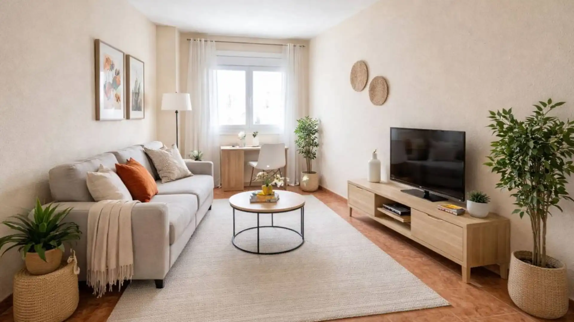 Sala de estar de Piso en venta en Cerdanyola del Vallès