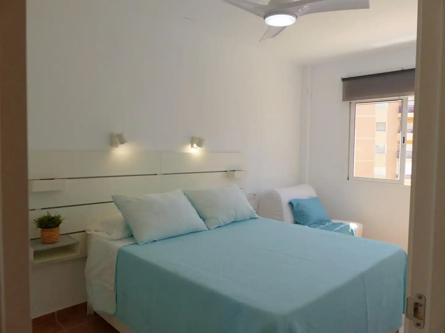 Bedroom of Flat for sale in Chipiona  with Air Conditioner, Terrace and Furnished