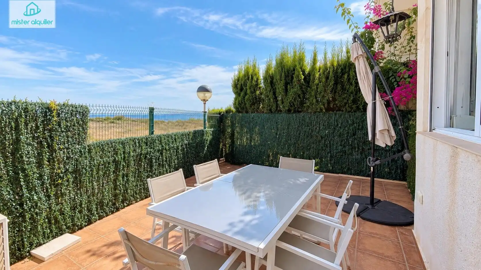 Terrassa de Apartament de lloguer en Playa Muchavista
