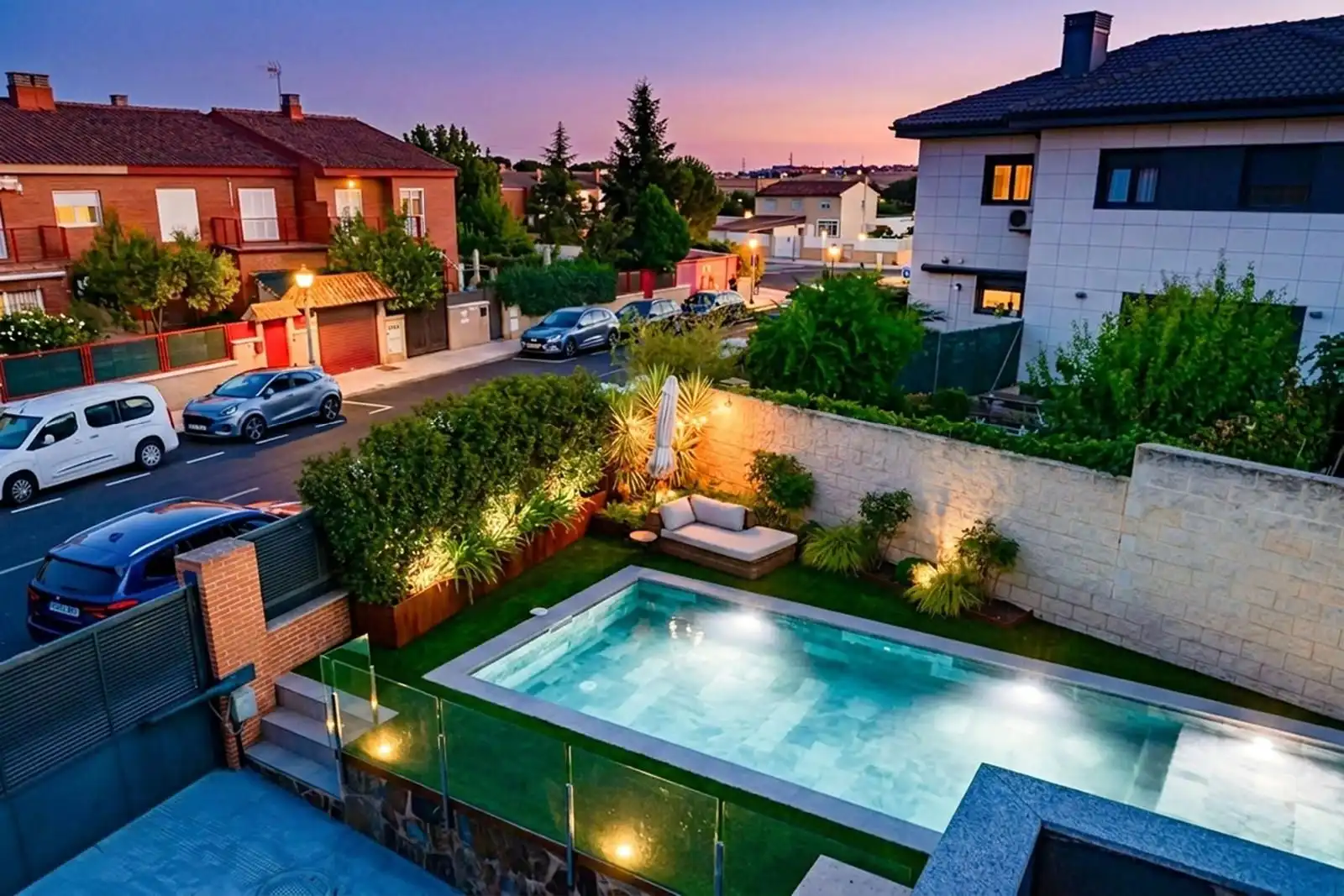 Terraza de Casa adosada en venta en Torrejón de la Calzada con Aire acondicionado, Calefacción y Terraza