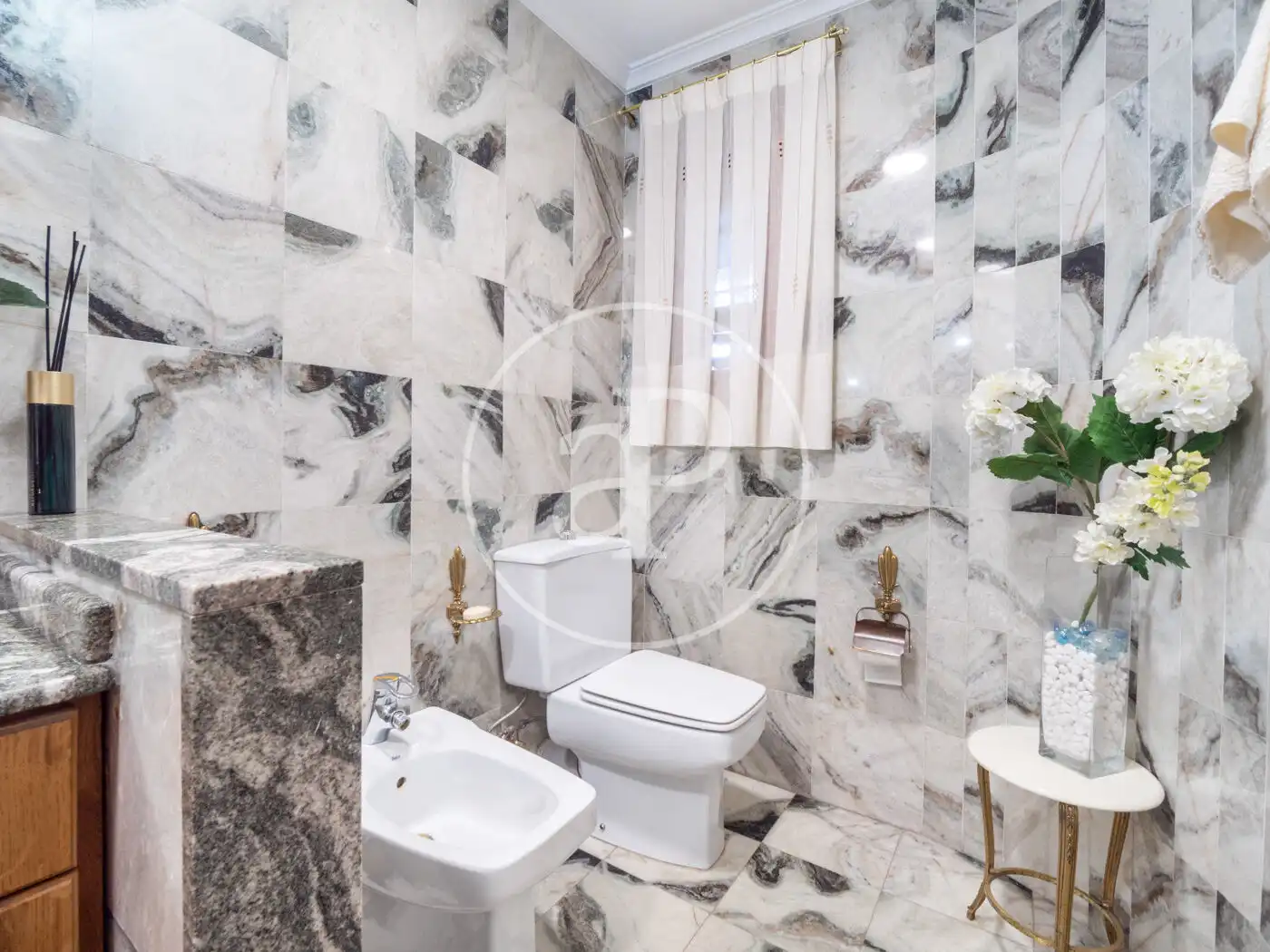 Baño de Casa o chalet en venta en Godella con Aire acondicionado, Calefacción y Jardín privado