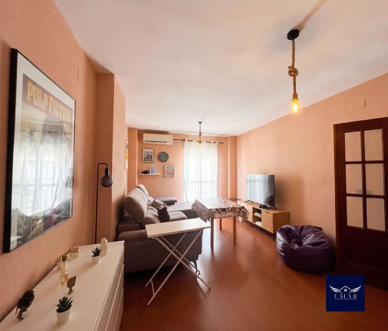 Wohnzimmer von Wohnung zum Verkauf in Huelva mit Klimaanlage, Möbliert und Balkon