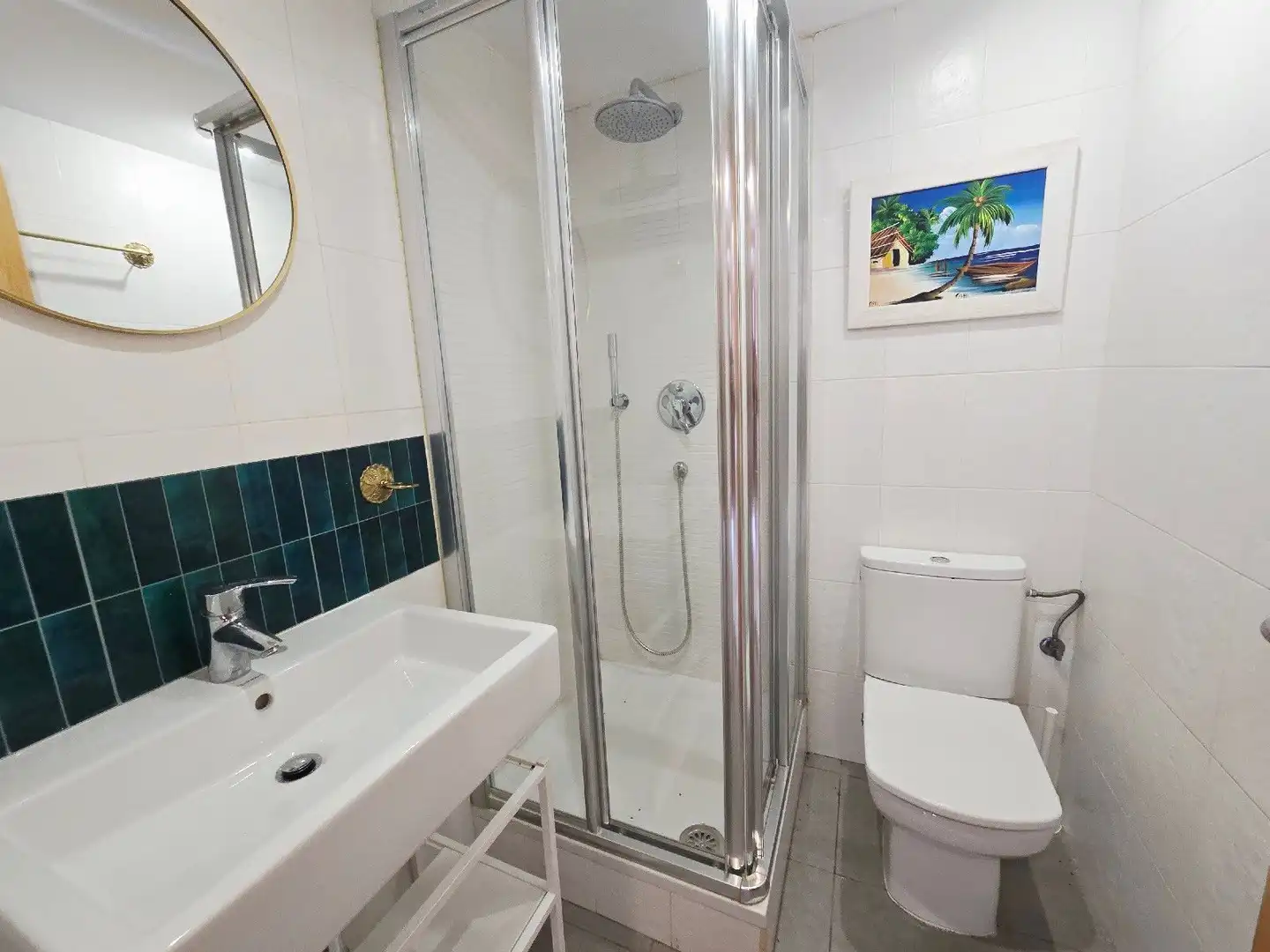 Badezimmer von Wohnung zum Verkauf in Mojácar mit Klimaanlage, Terrasse und Schwimmbad