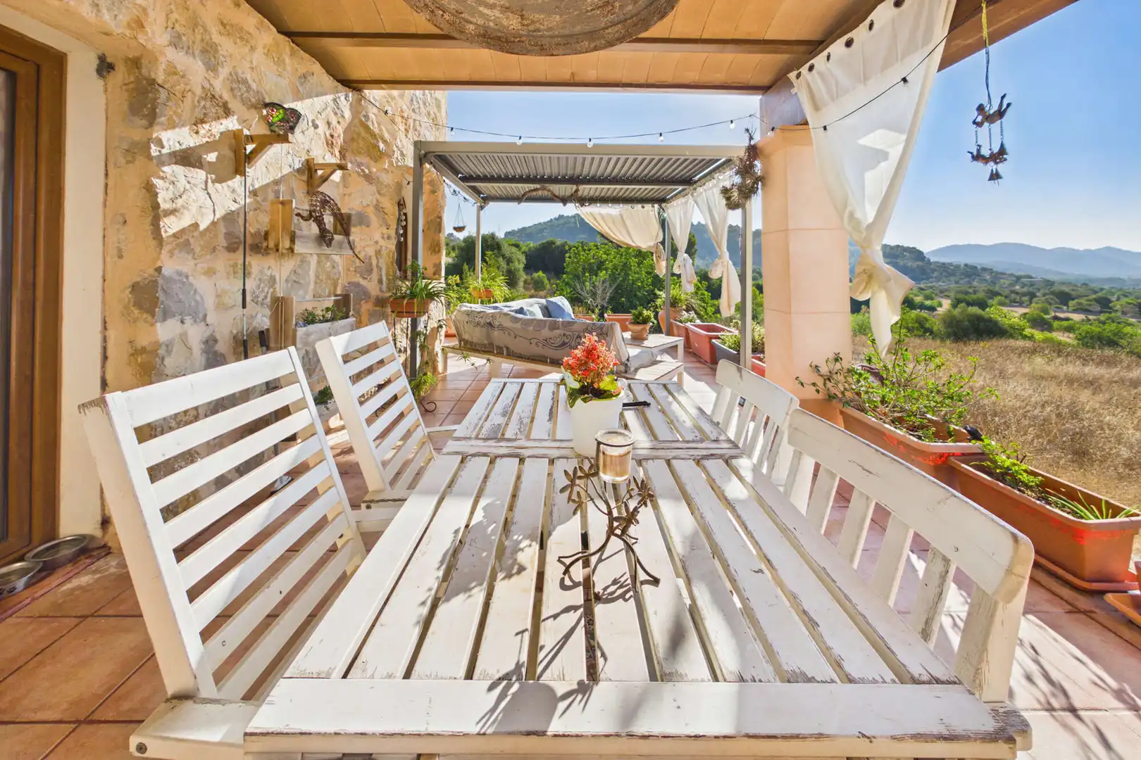 Terrace of Country homes for sale in Son Servera  with Terrace
